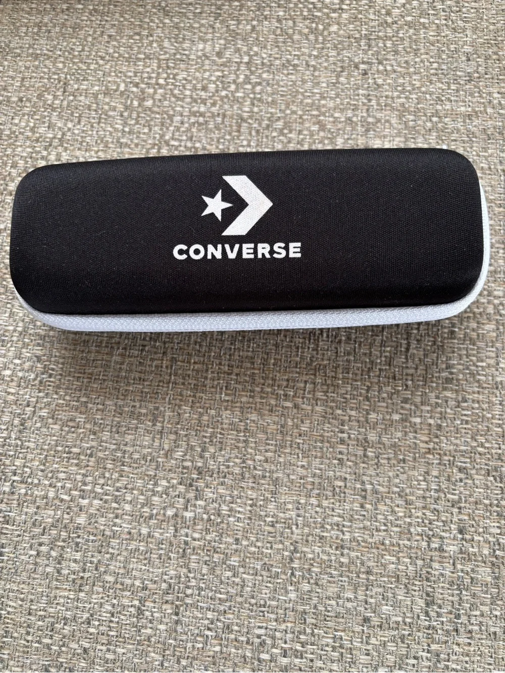 Converse Black and White Logo Eyewear Case
